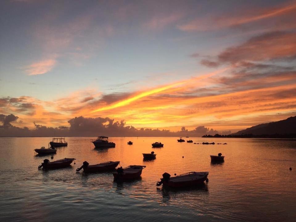 Beach De Reve De Moorea Hauru Bagian luar foto