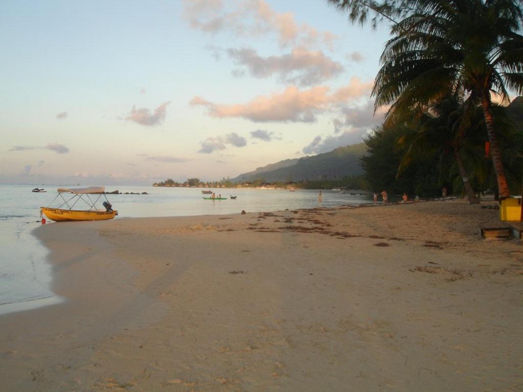 Beach De Reve De Moorea Hauru Bagian luar foto