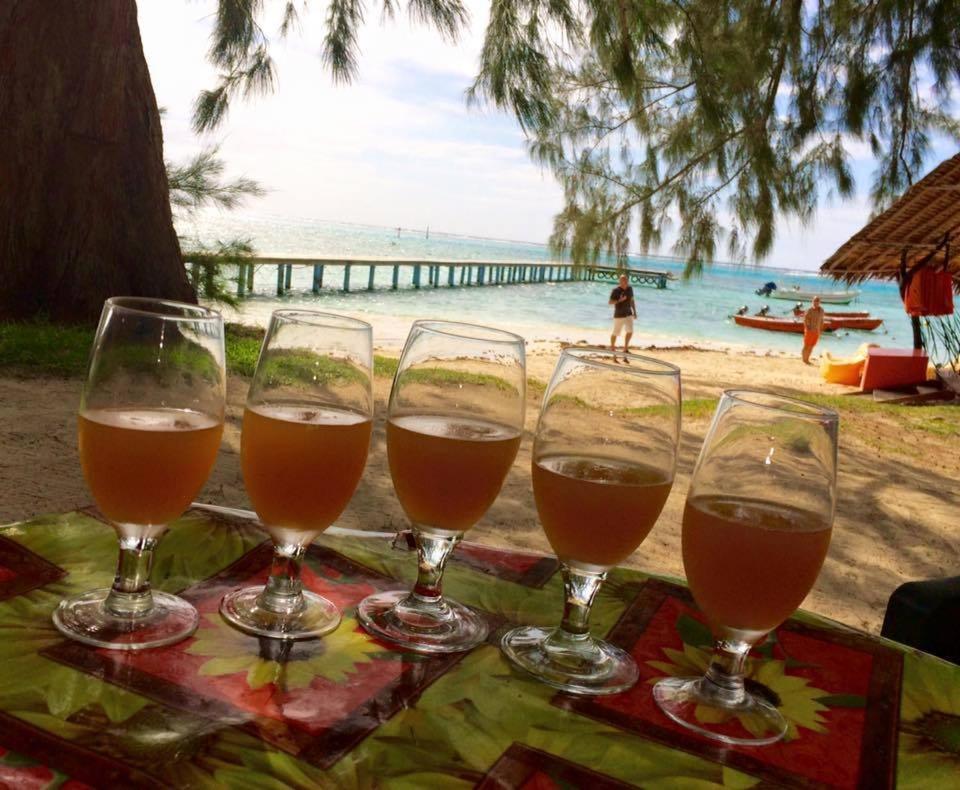 Beach De Reve De Moorea Hauru Bagian luar foto