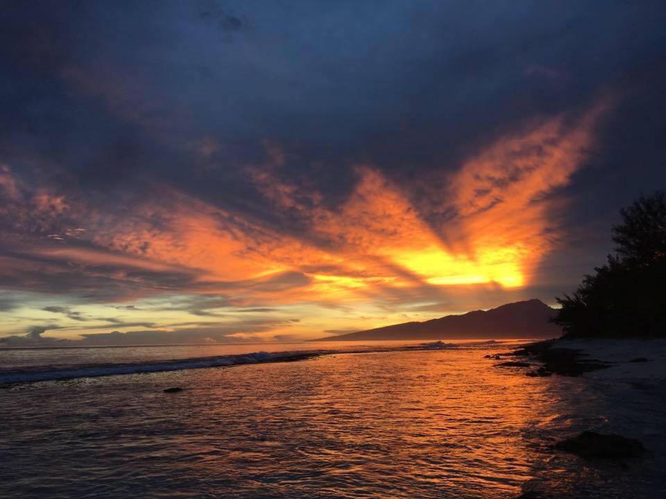 Beach De Reve De Moorea Hauru Bagian luar foto