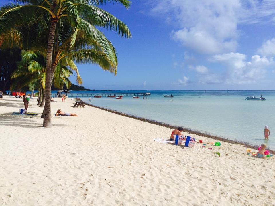 Beach De Reve De Moorea Hauru Bagian luar foto
