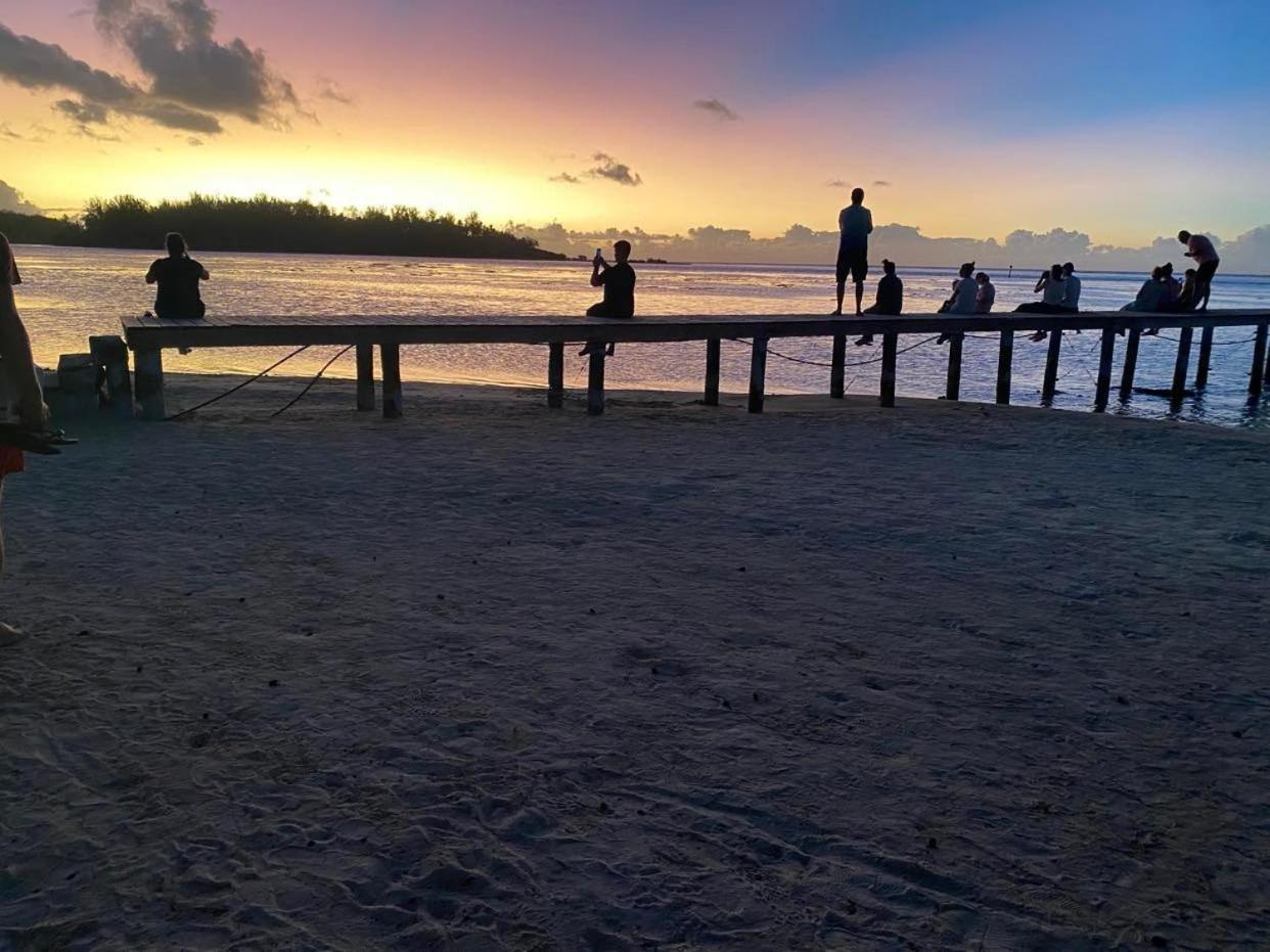 Beach De Reve De Moorea Hauru Bagian luar foto