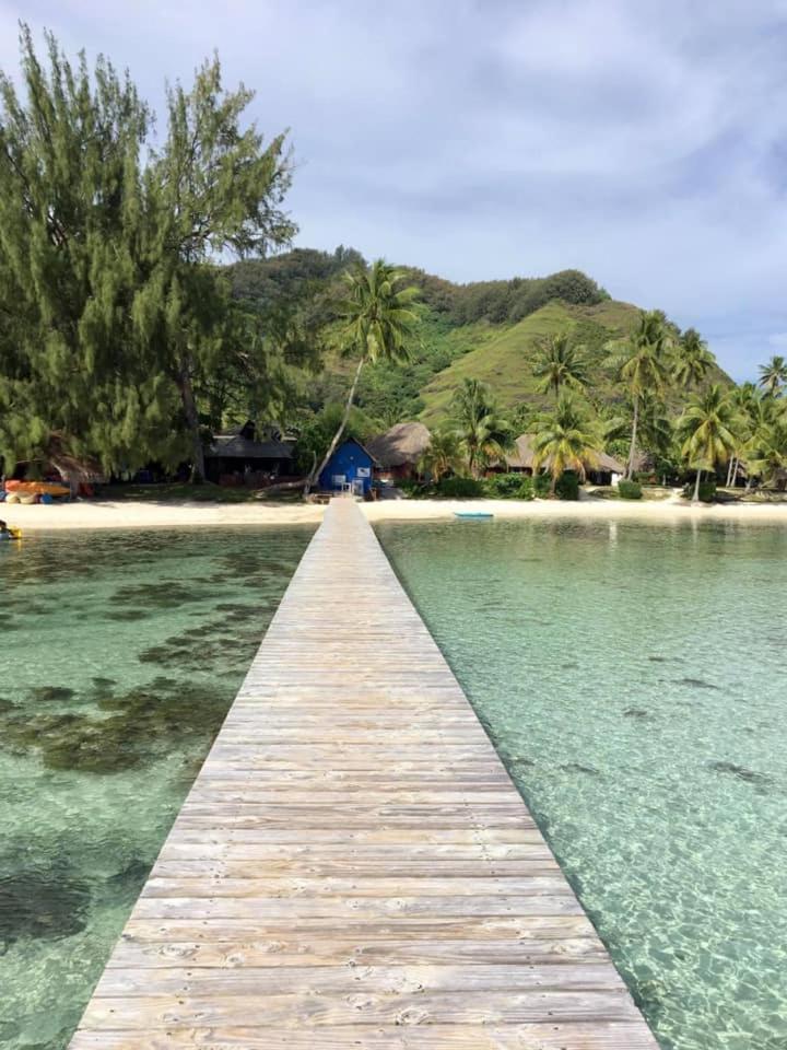 Beach De Reve De Moorea Hauru Bagian luar foto