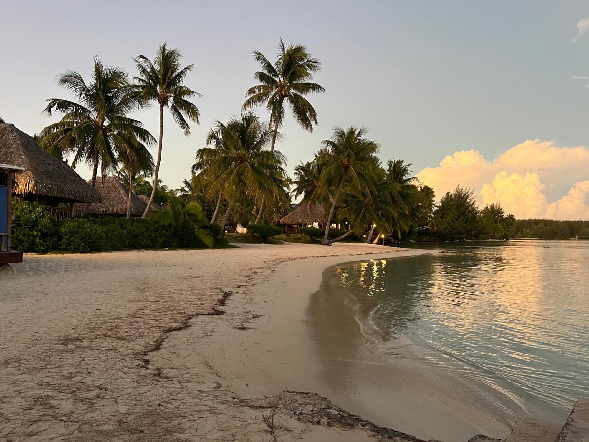 Beach De Reve De Moorea Hauru Bagian luar foto
